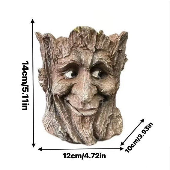 Whimsical "Old Man" Planter — Home Potted Plant Decor