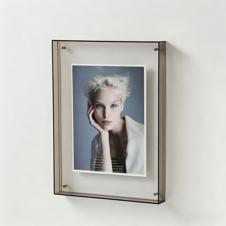 High-Quality Transparent Acrylic Wall-Mounted Photo Frame