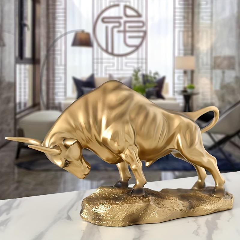 Golden Taurus Prestige Sculpture