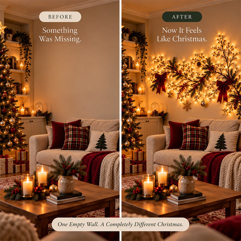 Bendable decorative LED string lights (branch/vine style)