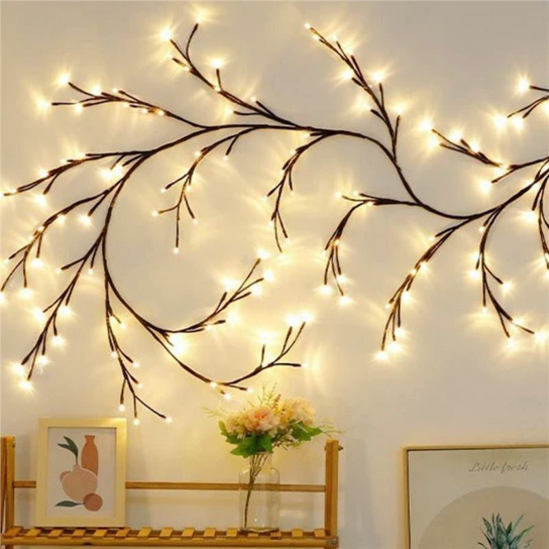 Bendable decorative LED string lights (branch/vine style)