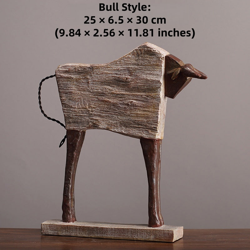 PRIMITIVE SPIRIT | Folk Art Animal Sculpture