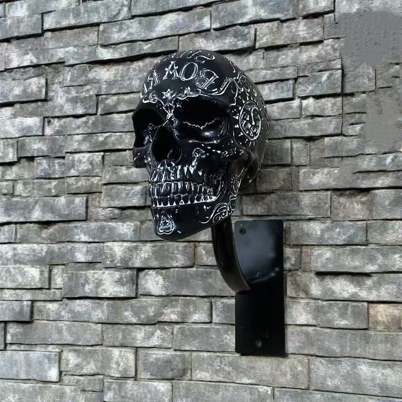 Skull Helmet Stand