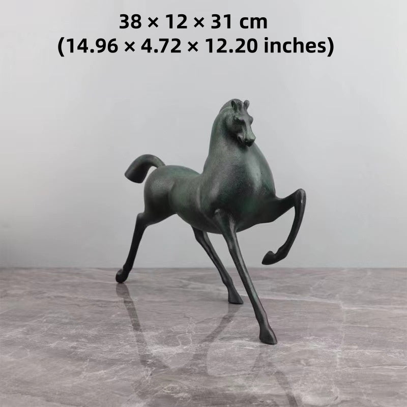Sculptural Metal Horse