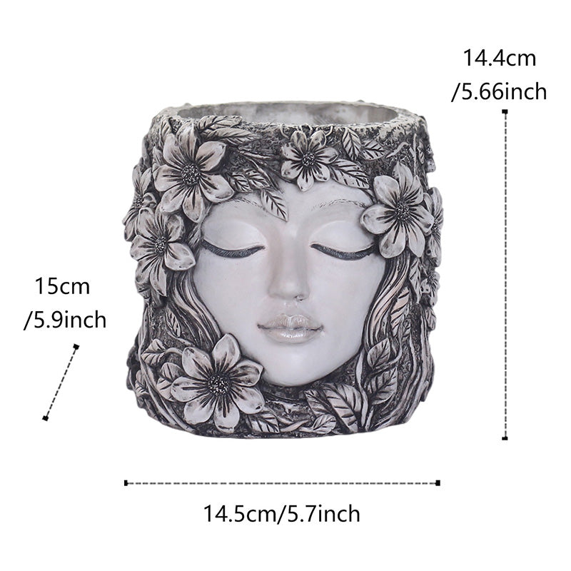 Goddess Planter: Home Decor Ornament