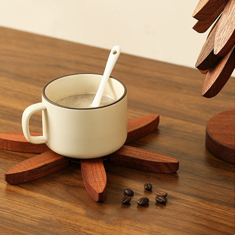 Premium Heat-Resistant Solid Wood Trivet