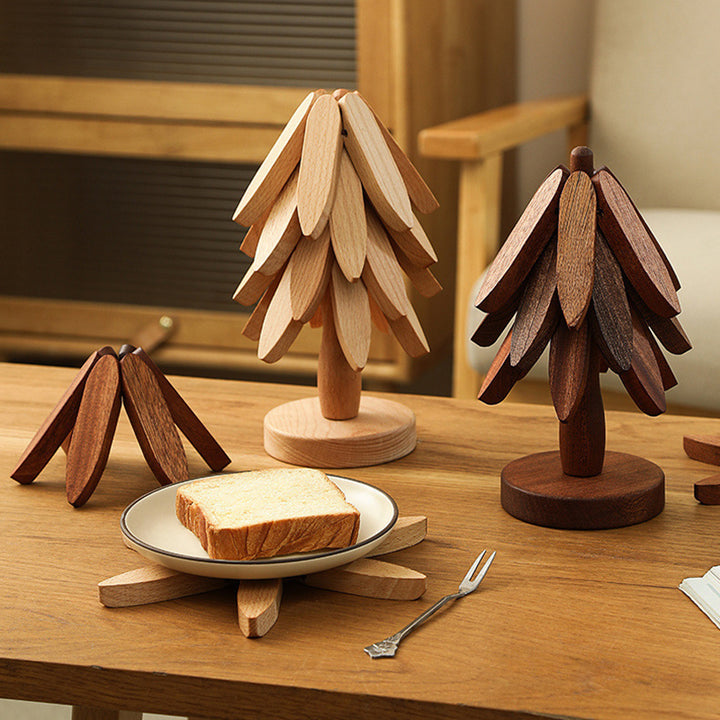 Premium Heat-Resistant Solid Wood Trivet