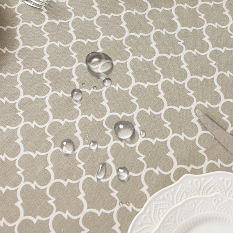 New Tasseled Printed Tablecloth