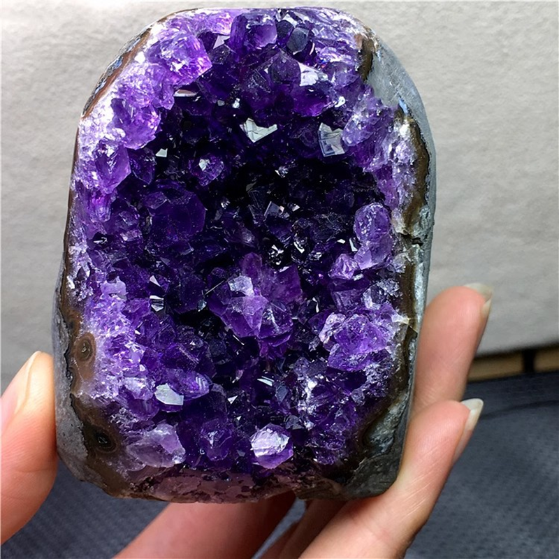 Natural Amethyst Cluster —Natural Materials Infused with Spirituality