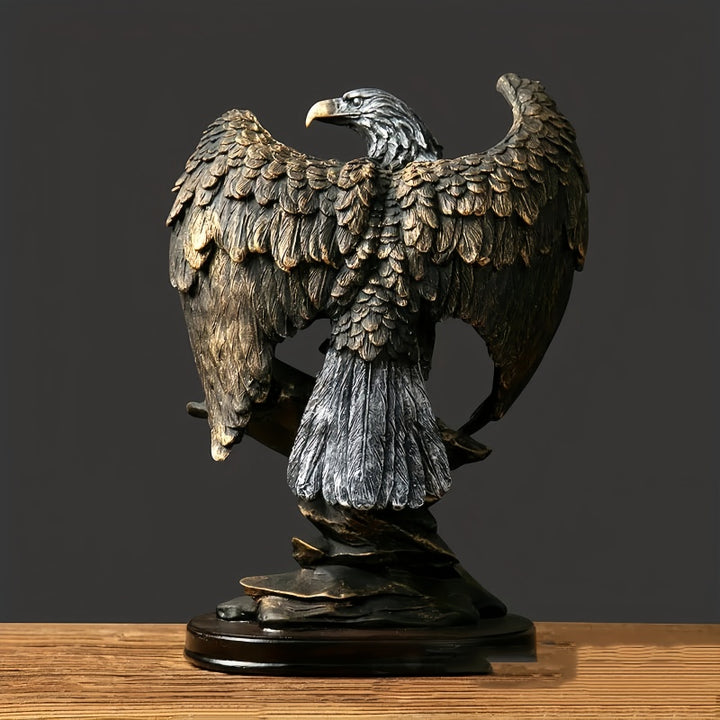 Eagle in Flight Sculpture