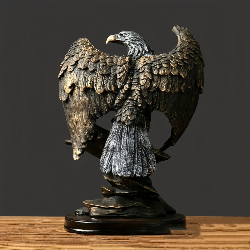Eagle in Flight Sculpture