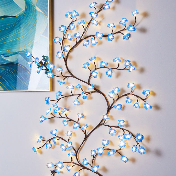 Bendable decorative LED string lights (branch/vine style)