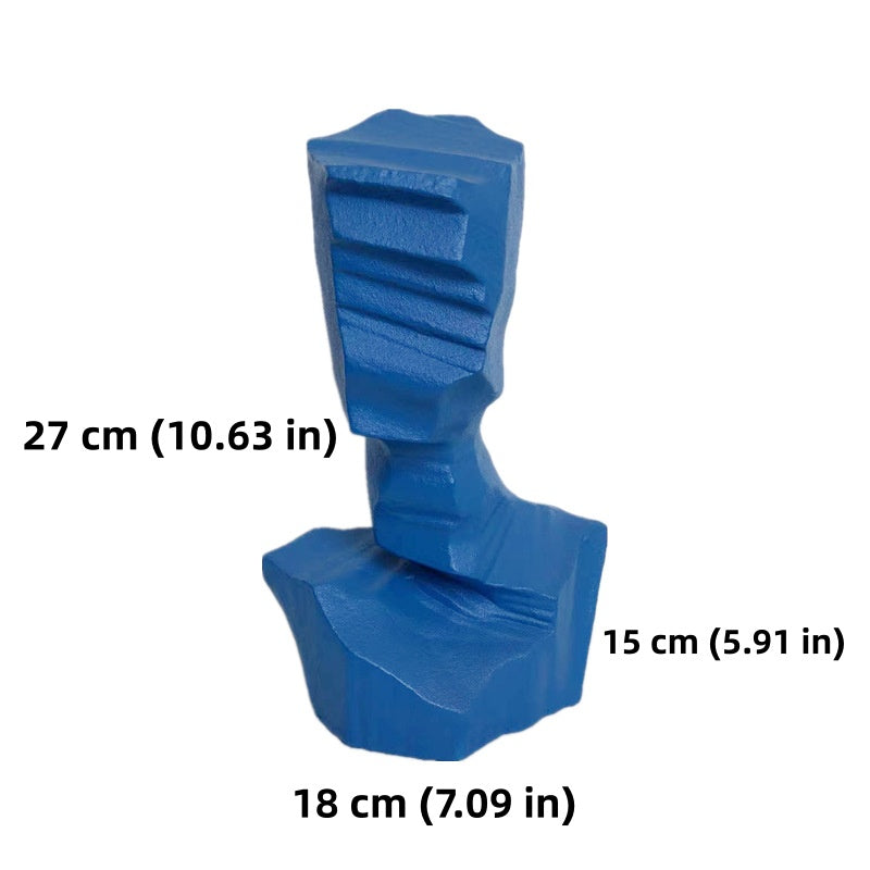 MonoMuse– Artistic Human Head Ornament