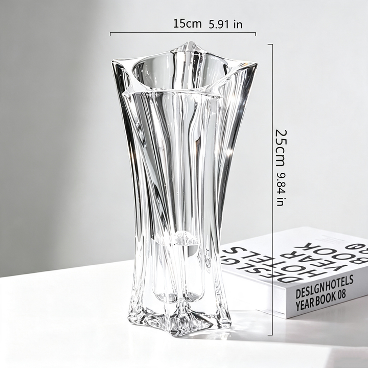 A high-quality, thickened vase that embodies a unique, niche aesthetic.