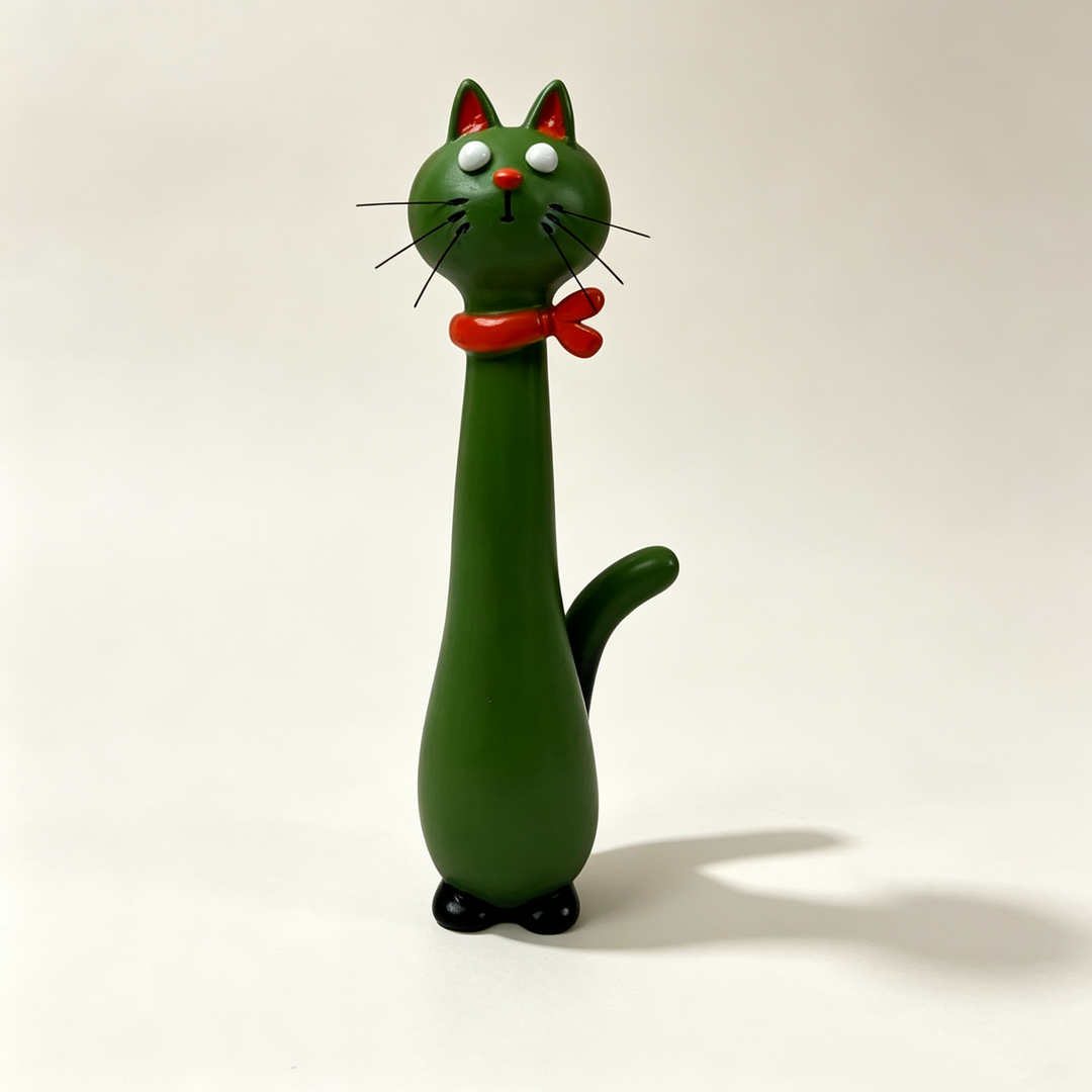 Playful Handmade Resin Cat and Dog Shaped Vases