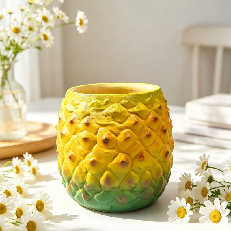 Creative Wide-Mouth Pineapple-Shaped Succulent Planter