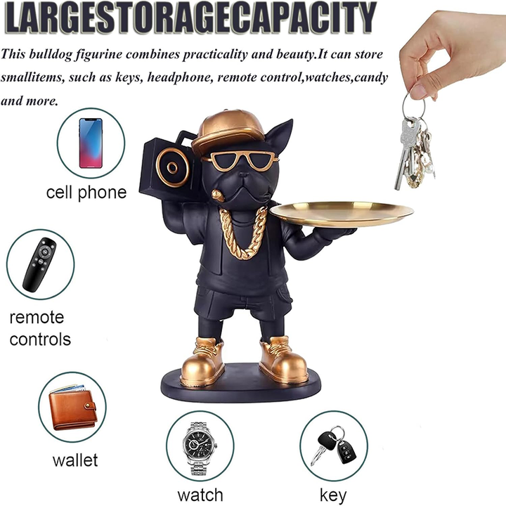 French Bulldog-Shaped Speaker Ornament