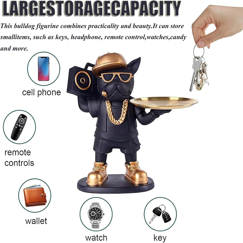 French Bulldog-Shaped Speaker Ornament