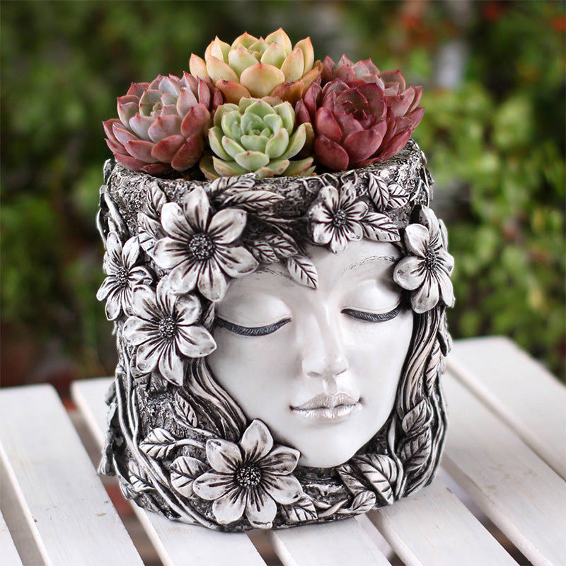 Goddess Planter: Home Decor Ornament