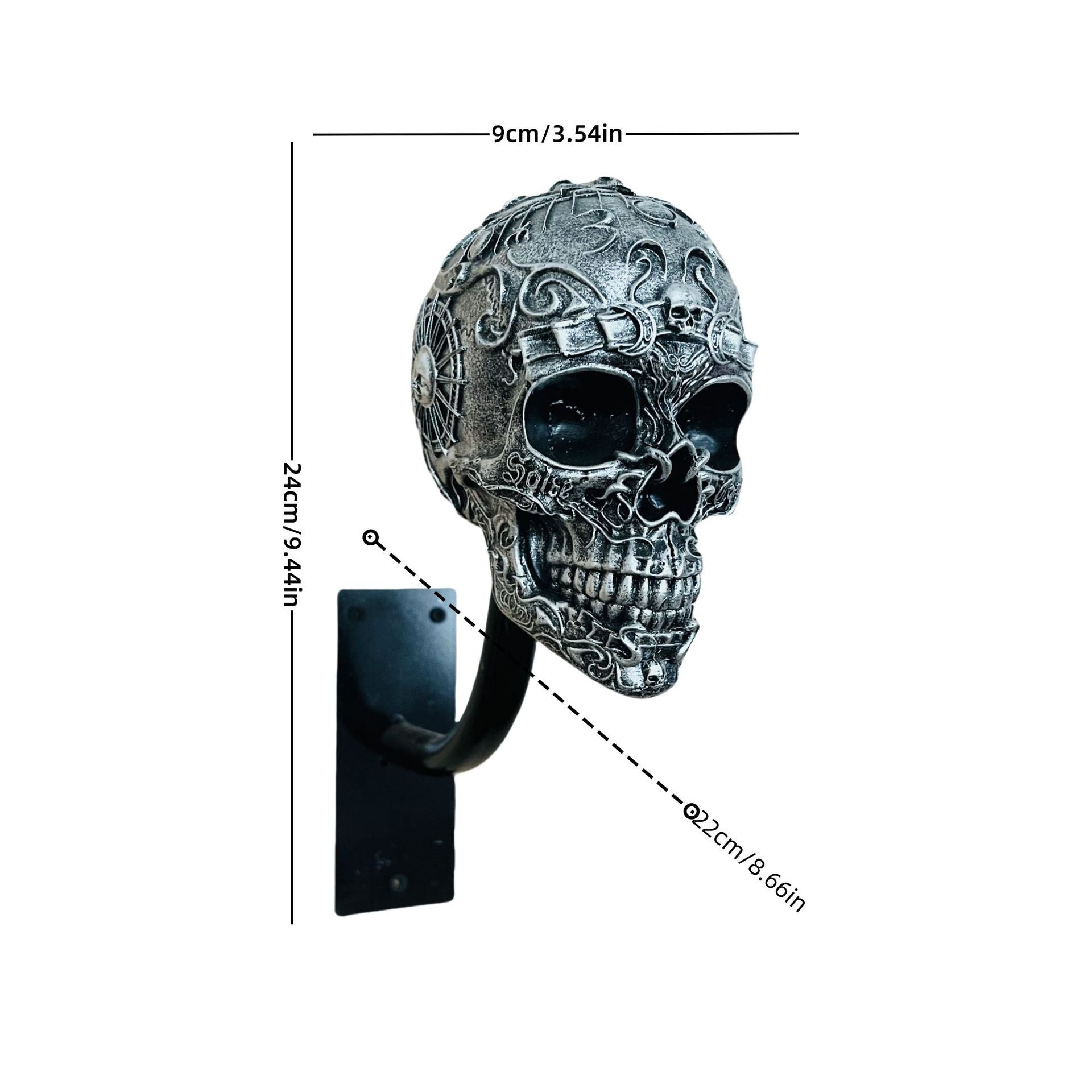 Skull Helmet Stand