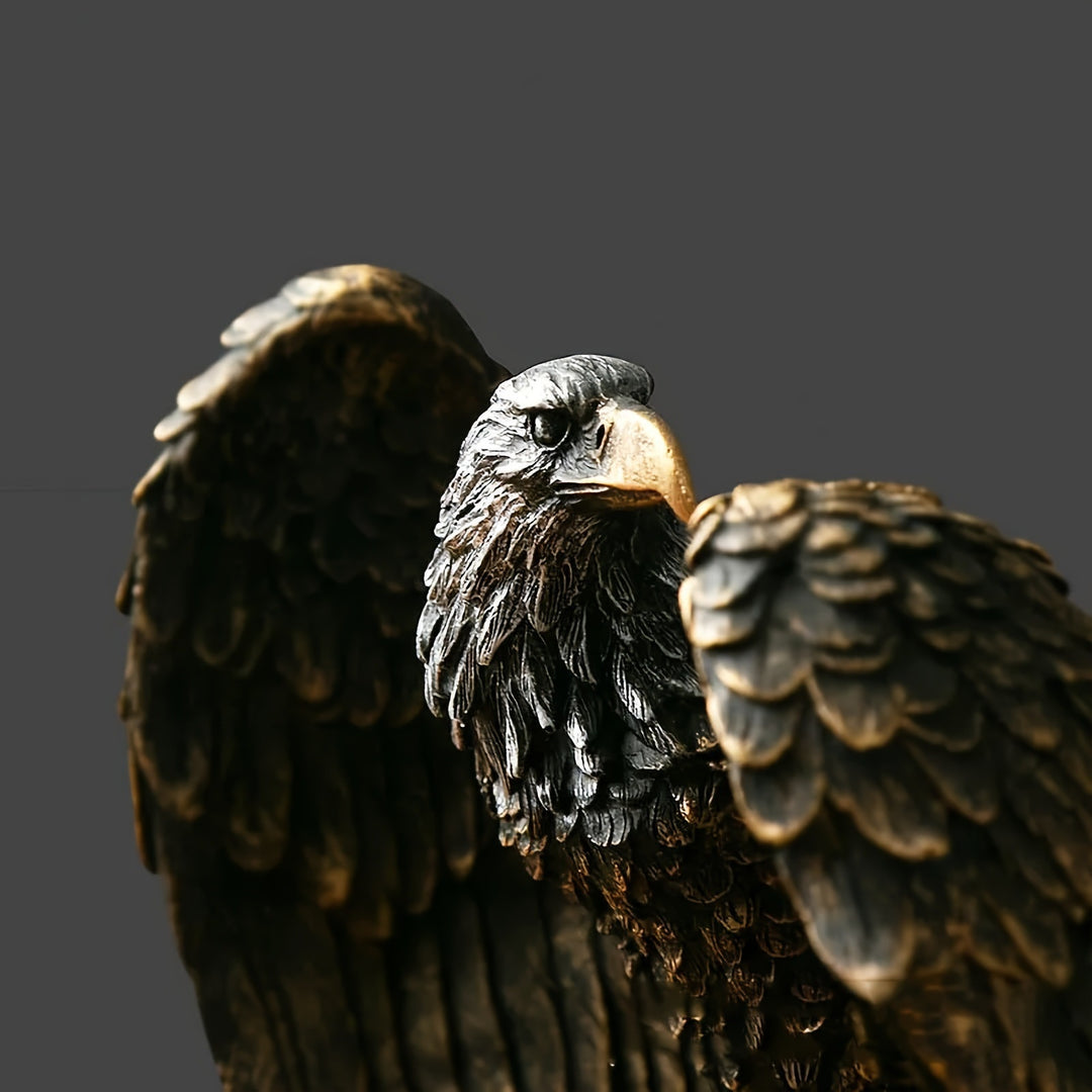 Eagle in Flight Sculpture