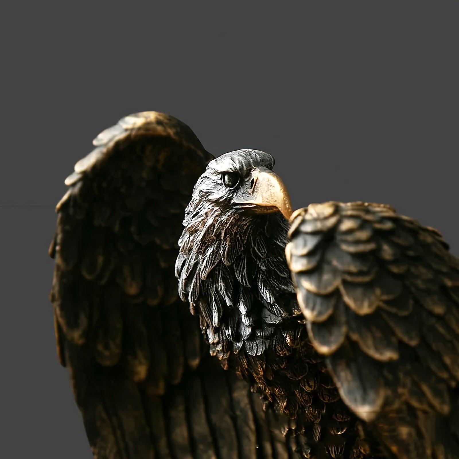 Eagle in Flight Sculpture