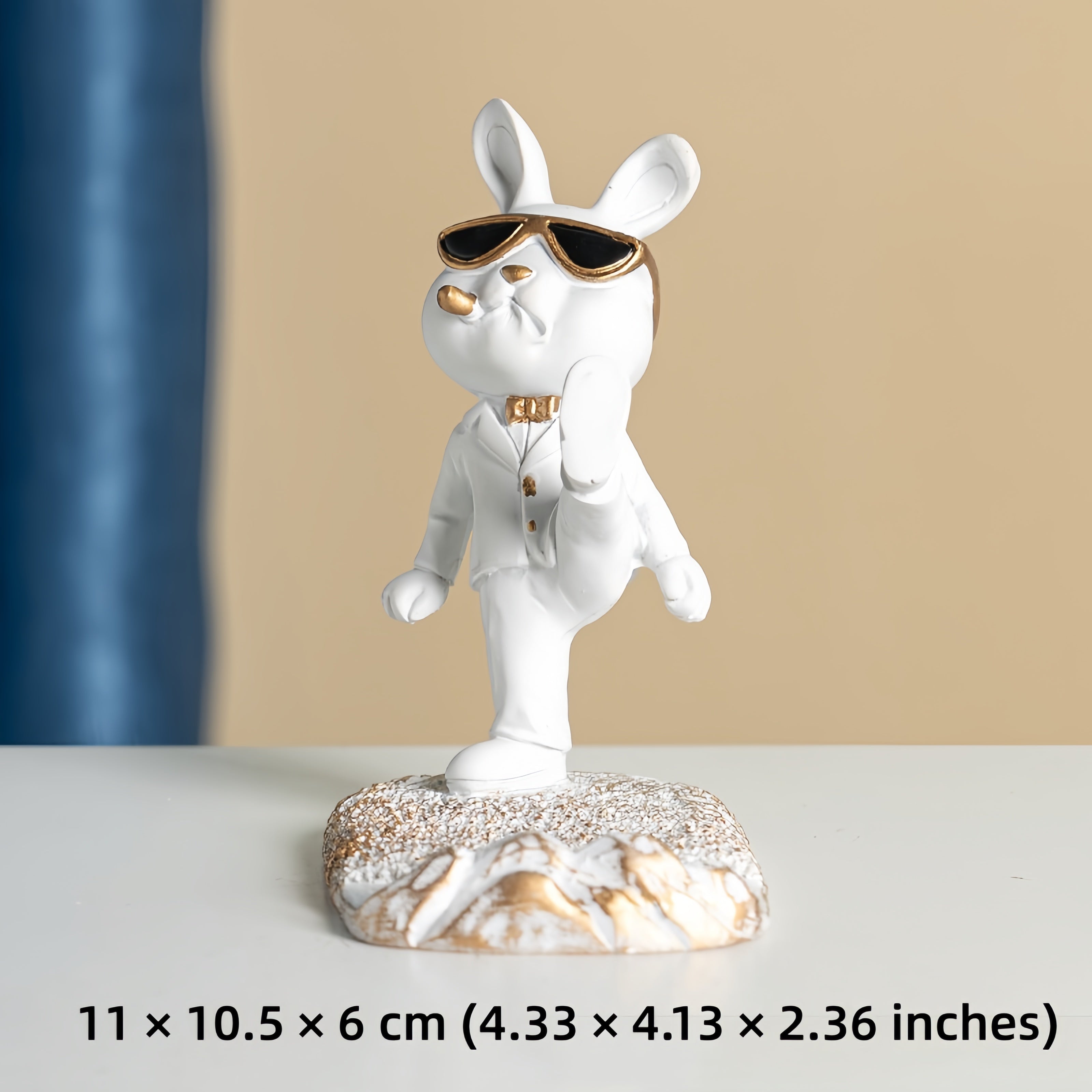 Cute Bunny Phone Stand Decor