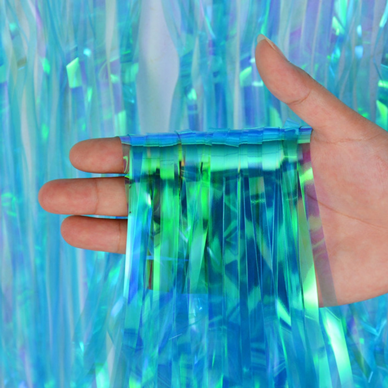 Starlight Rainbow Tinsel Curtain (The Top Choice for Festive Parties)