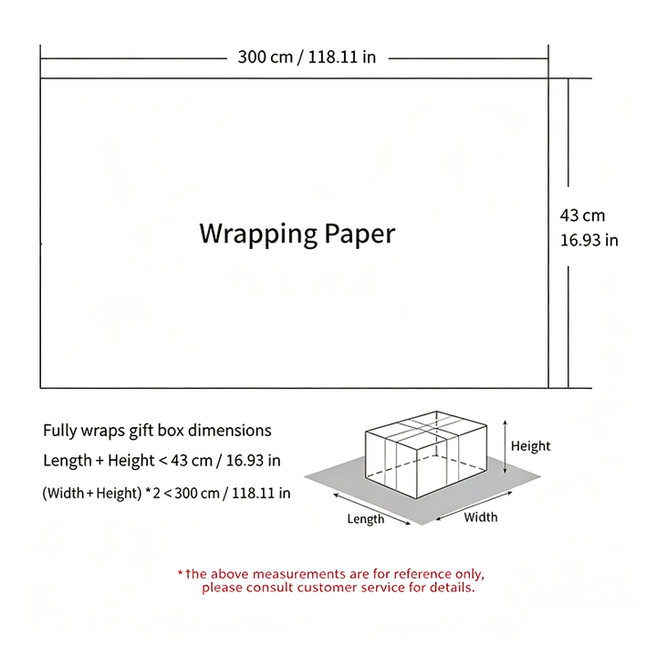 Christmas gift wrapping paper