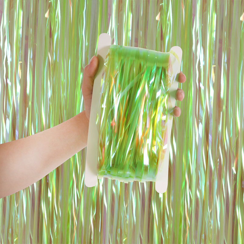 Starlight Rainbow Tinsel Curtain (The Top Choice for Festive Parties)