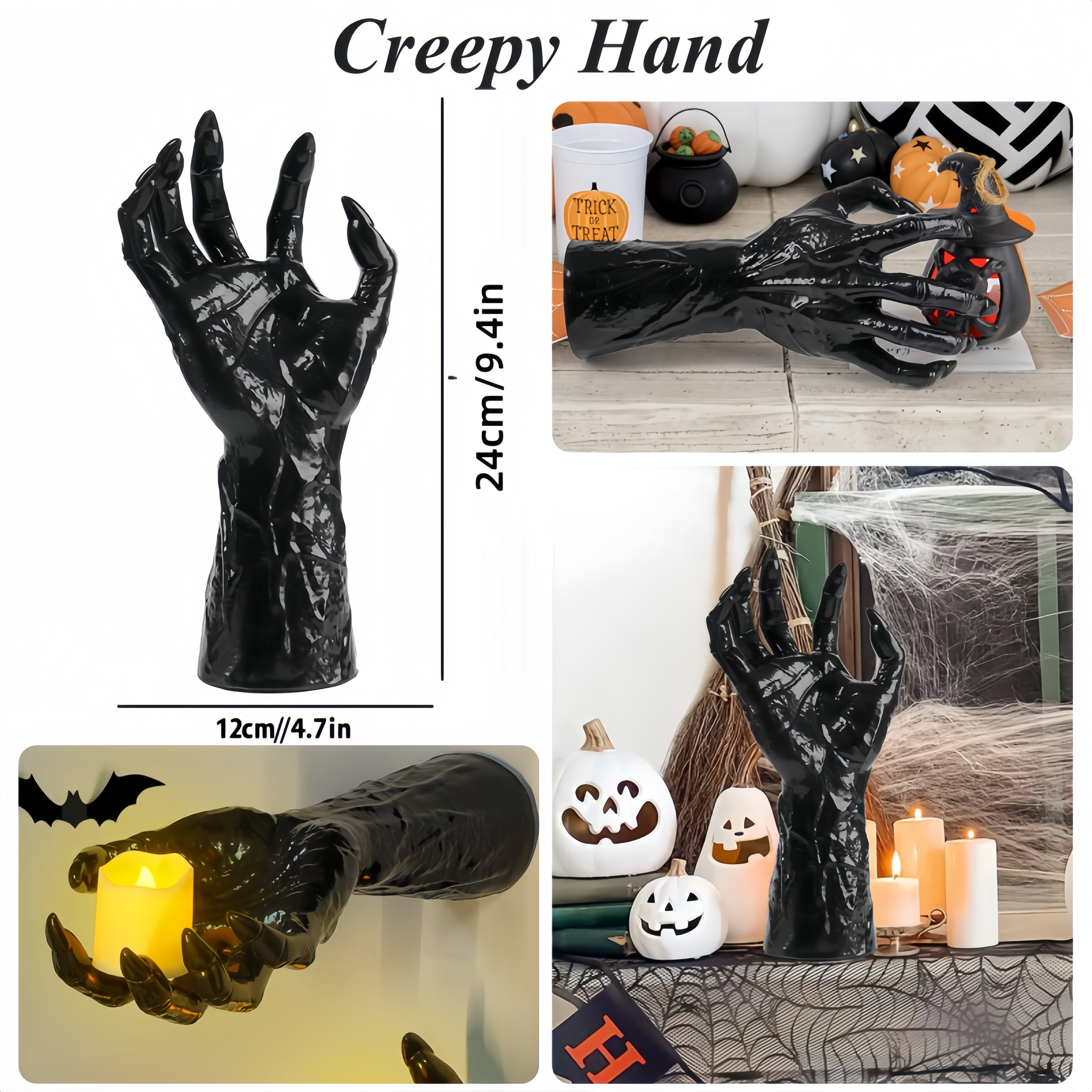 Creepy Hand Wall Sculpture