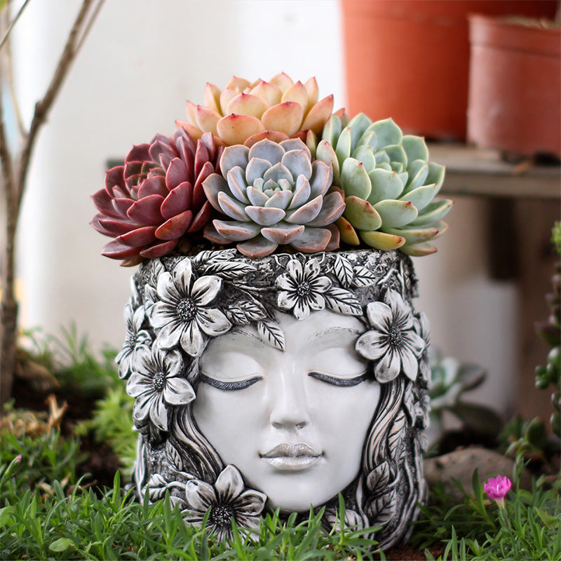 Goddess Planter: Home Decor Ornament