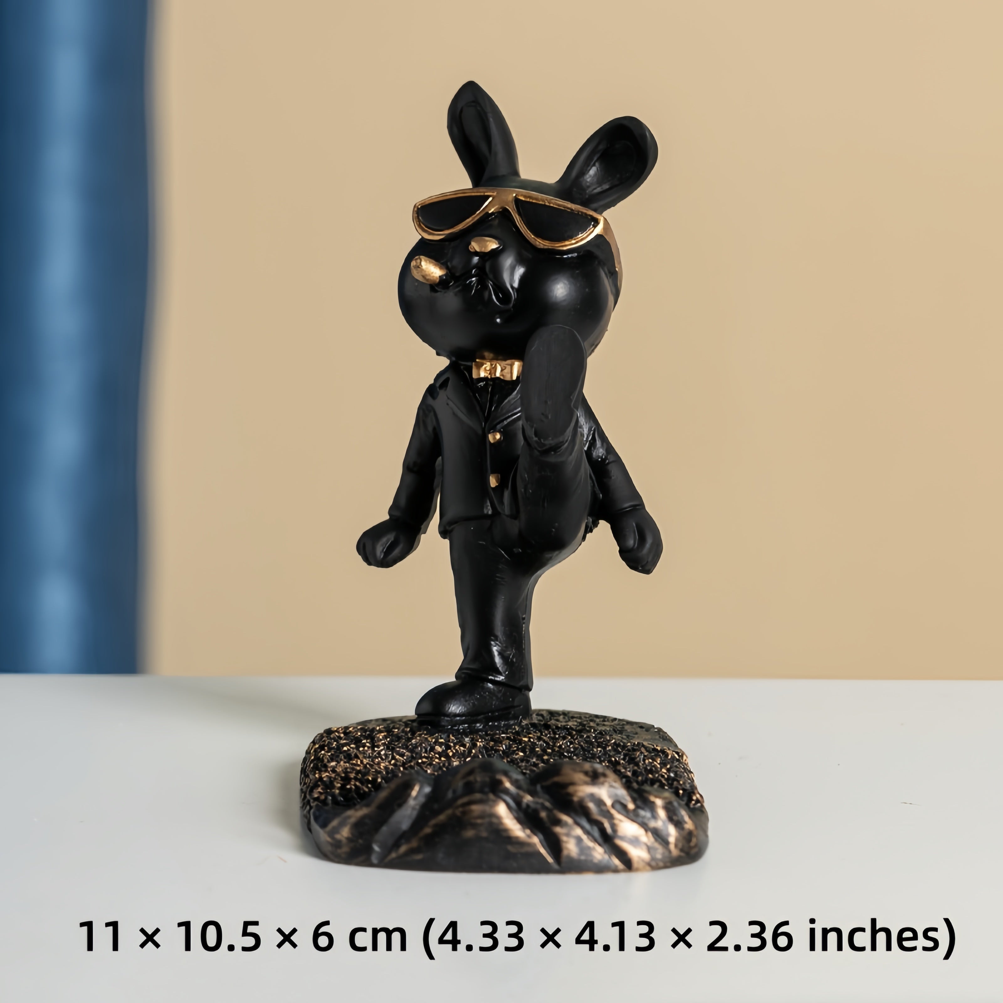 Cute Bunny Phone Stand Decor