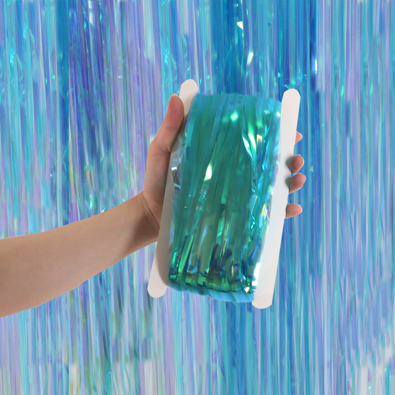 Starlight Rainbow Tinsel Curtain (The Top Choice for Festive Parties)