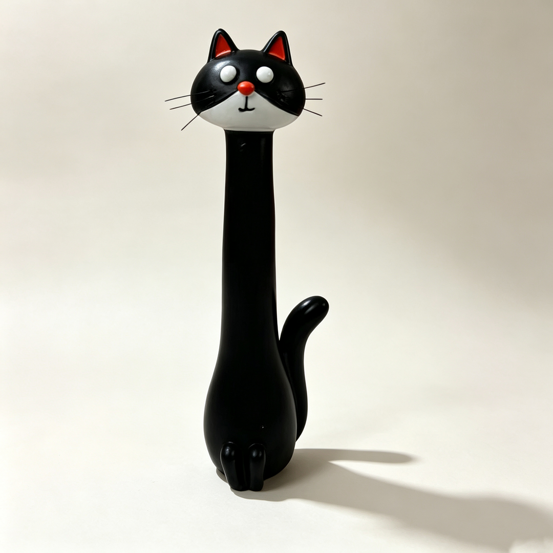 Playful Handmade Resin Cat and Dog Shaped Vases