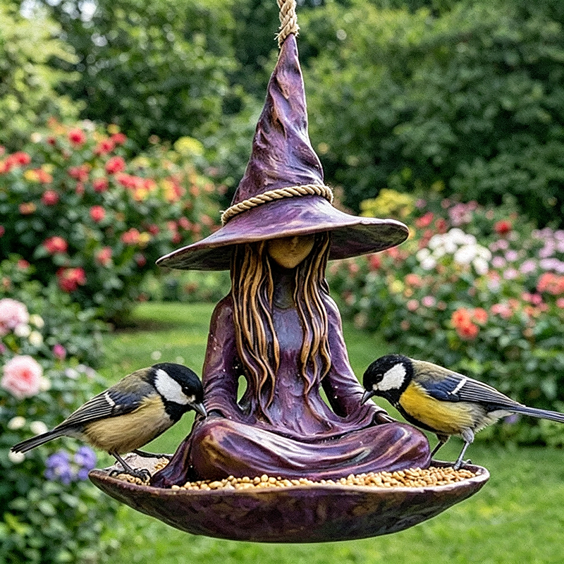 Unique and novel resin bird feeder craft
