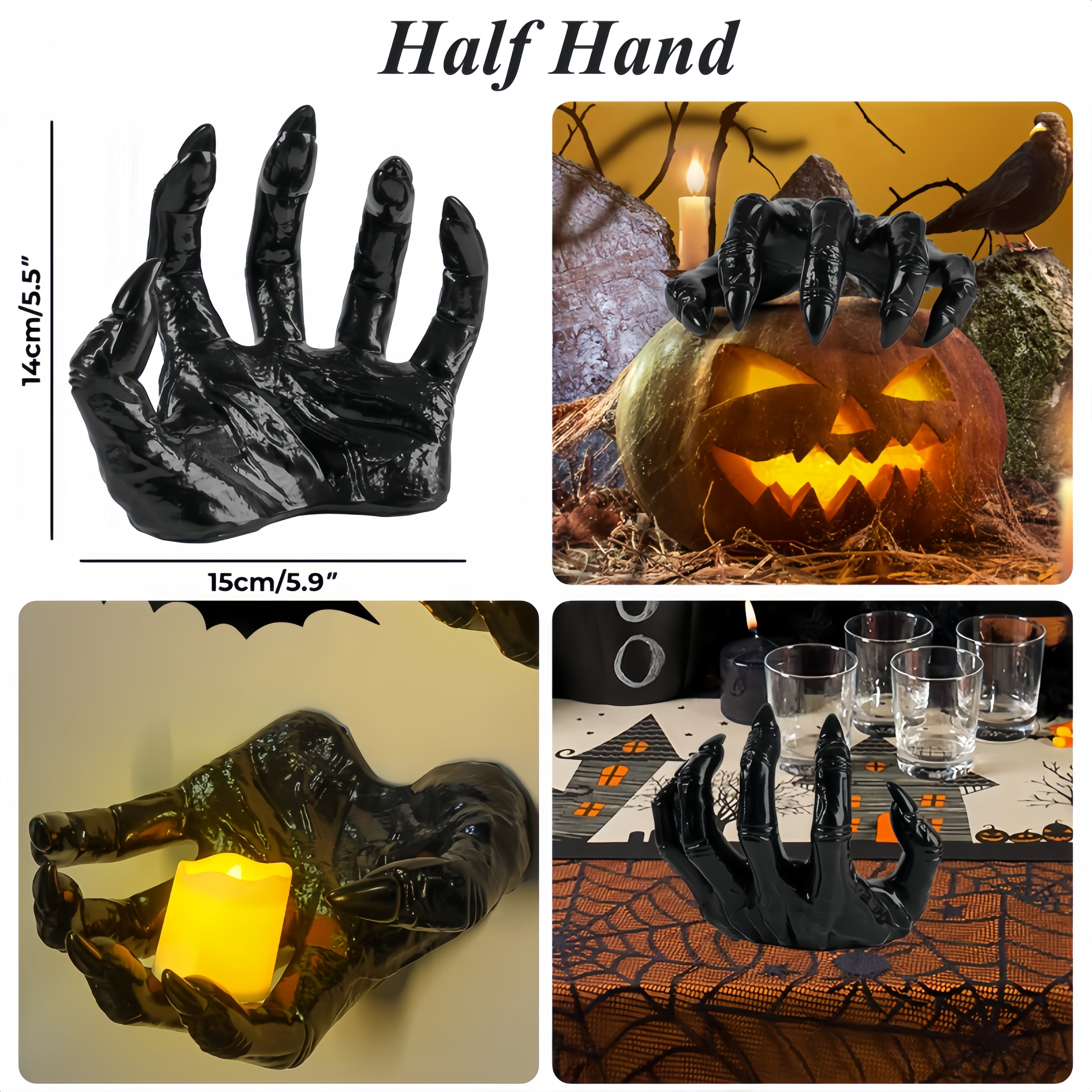 Creepy Hand Wall Sculpture