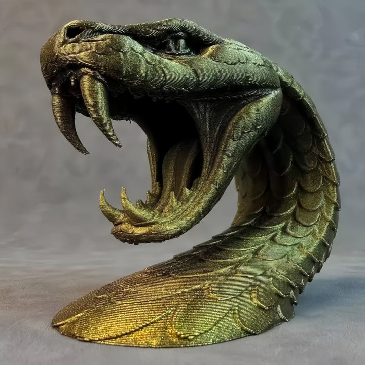 Serpent Head Sculpture