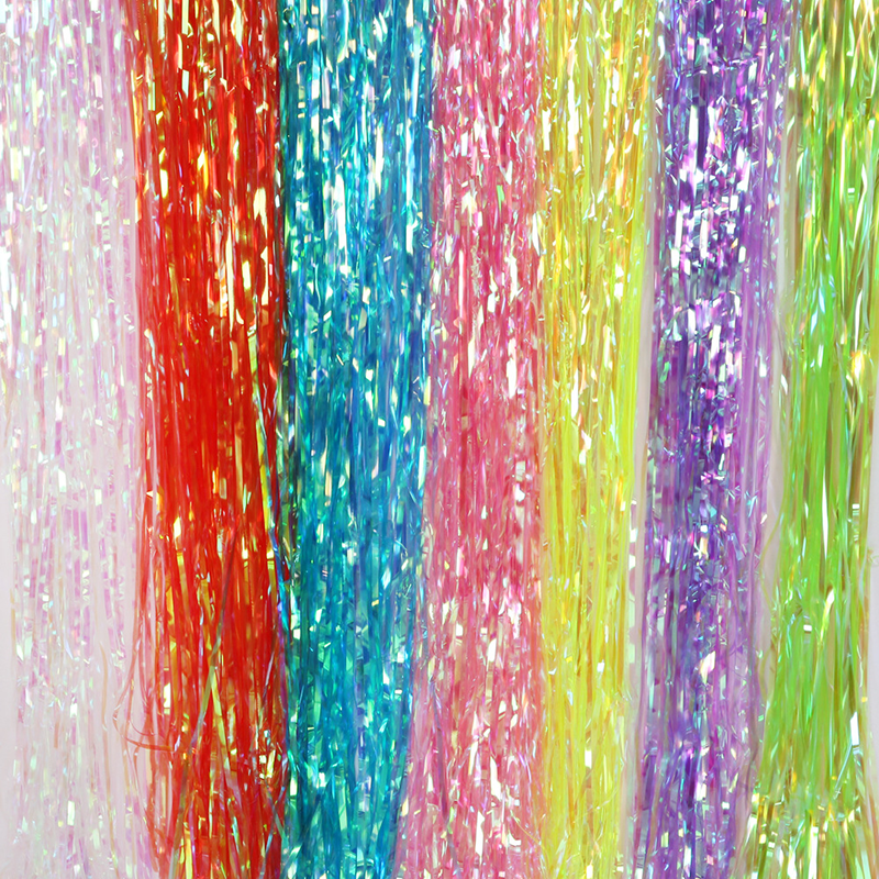 Starlight Rainbow Tinsel Curtain (The Top Choice for Festive Parties)