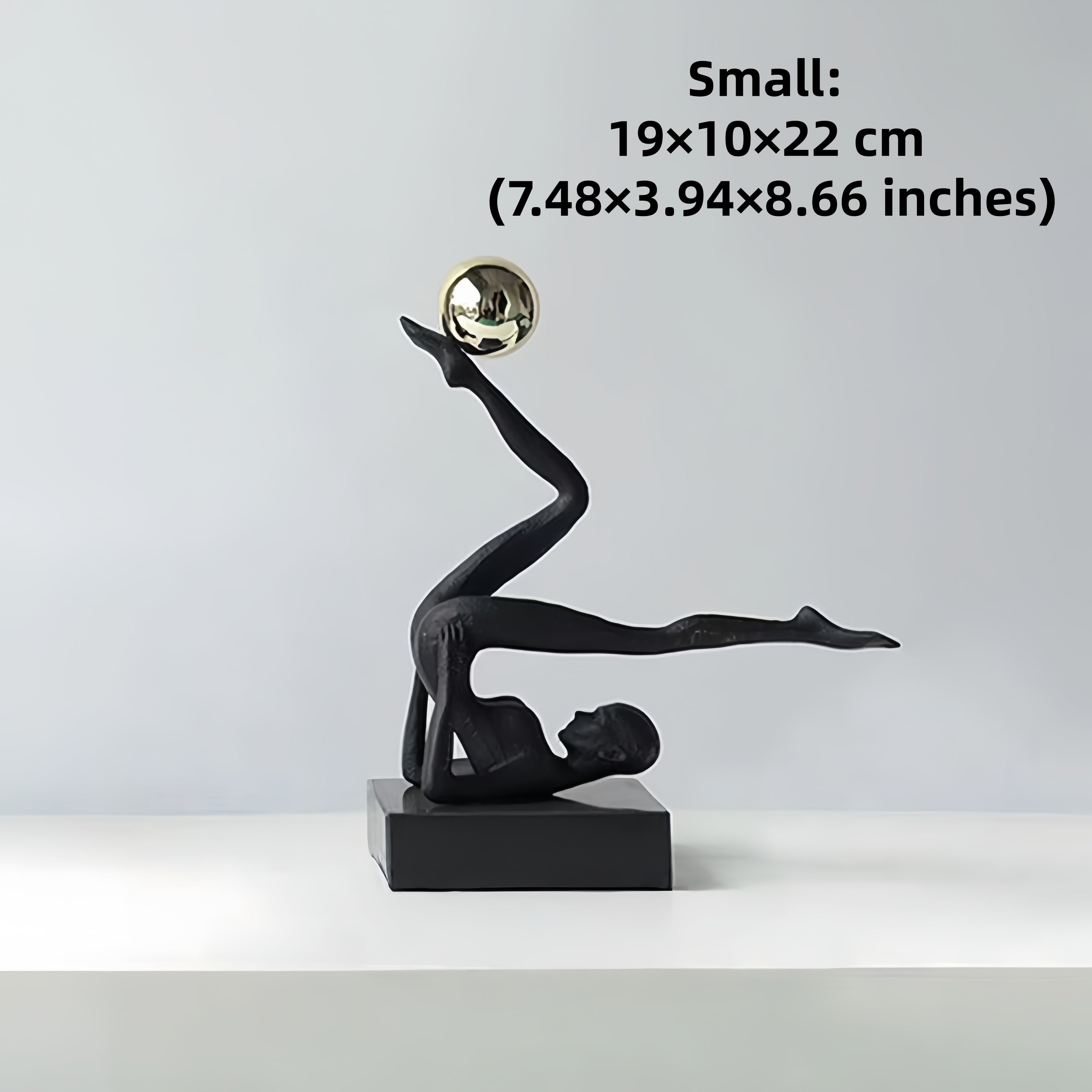 The Equilibrium - Handstand Figure Sculpture in Cast Iron