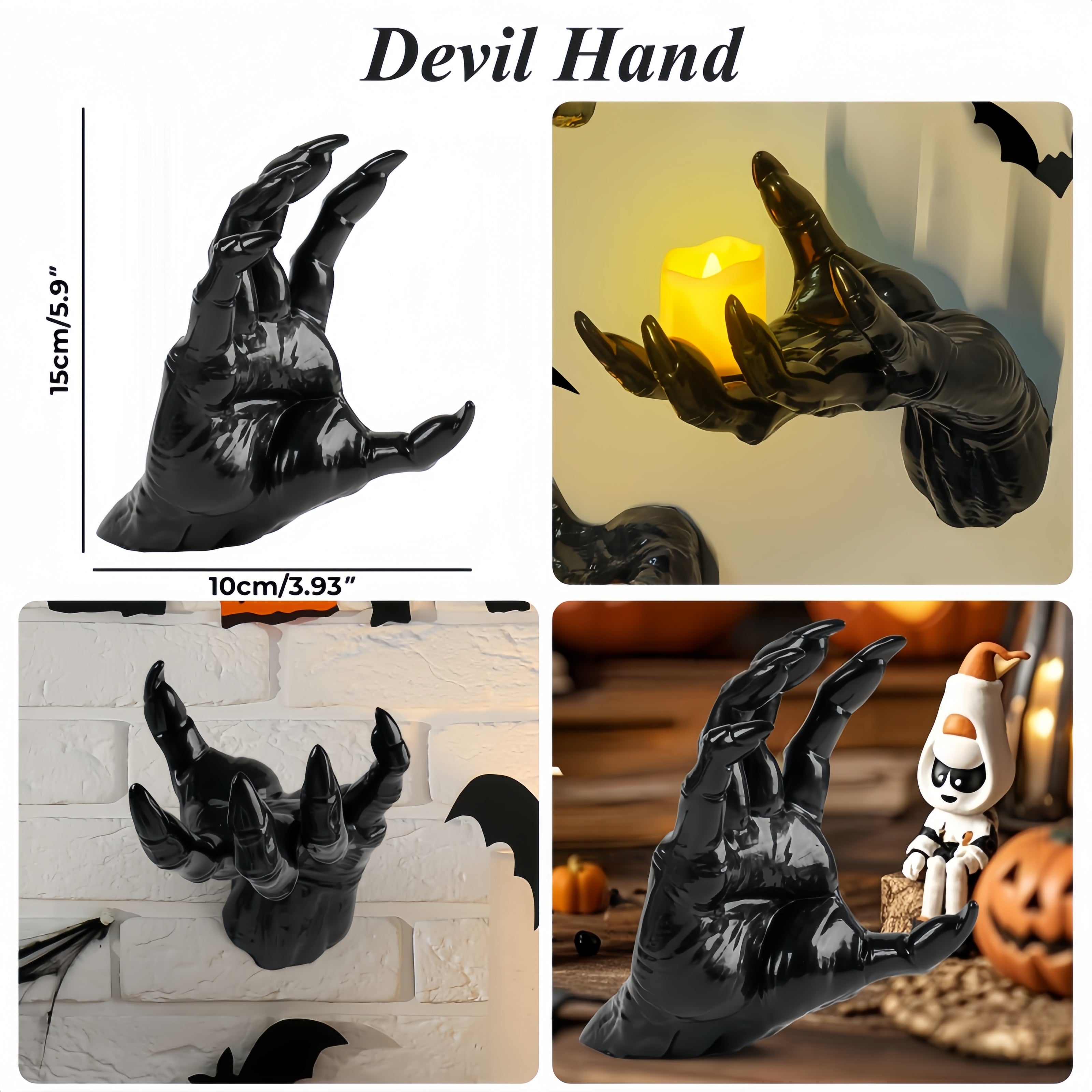Creepy Hand Wall Sculpture