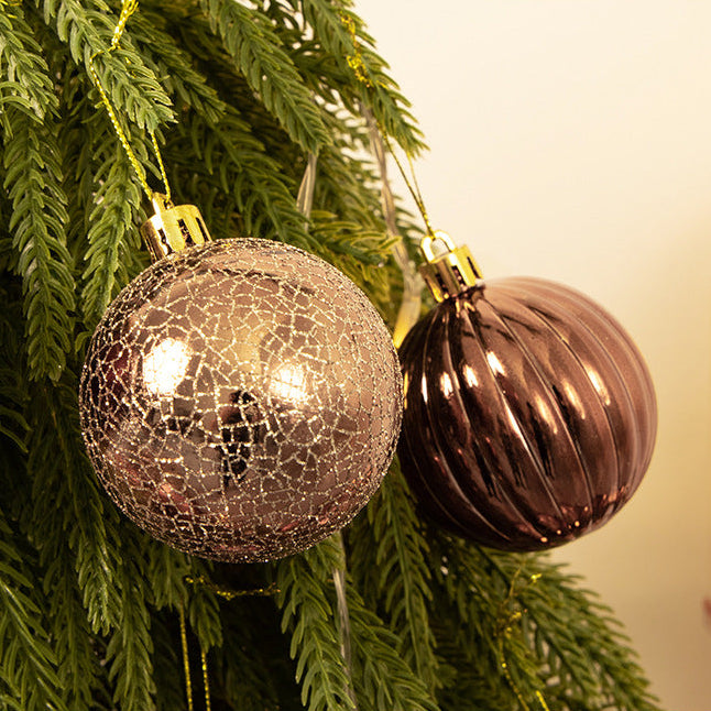 Hand-painted decorative Christmas ball ornament