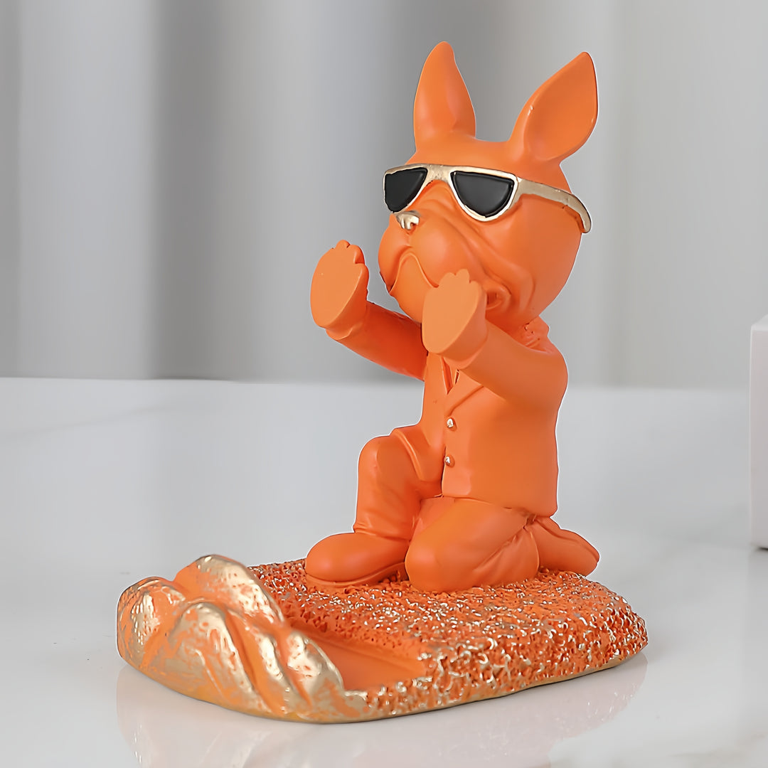 Bulldog Ornament — Cute Phone Stand