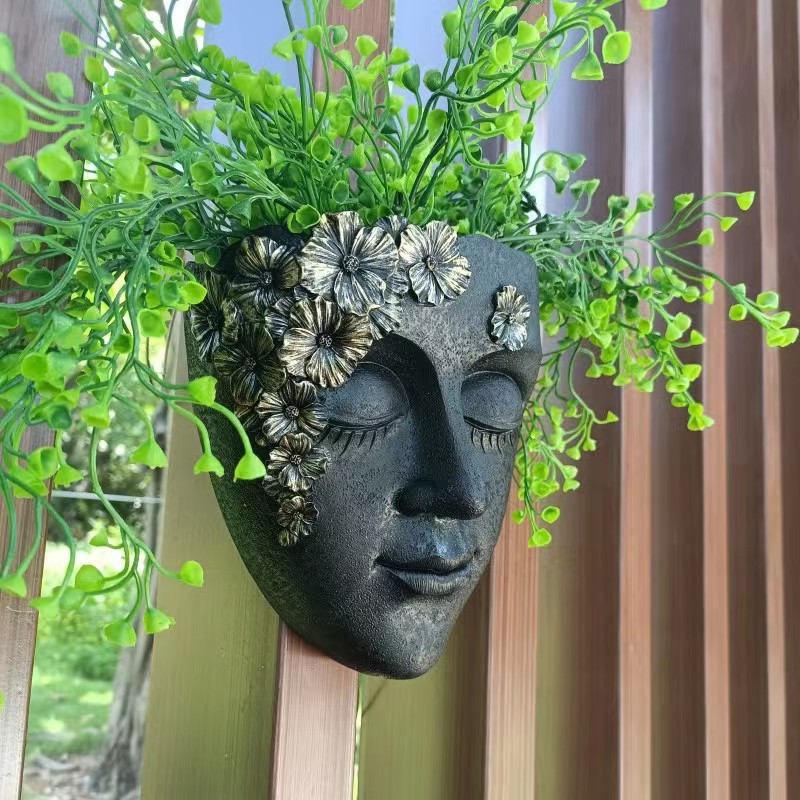 Best-Selling Creative Wall-Mounted Face Planter Decoration