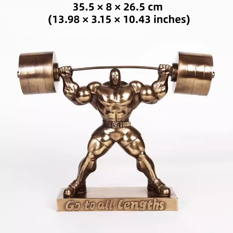 Cold-cast copper toughness strongman