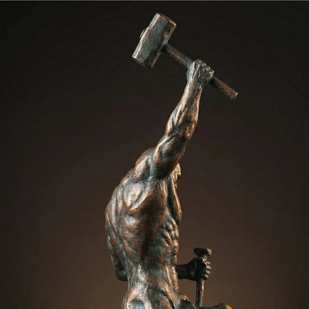 Strength Hammer Sculpture