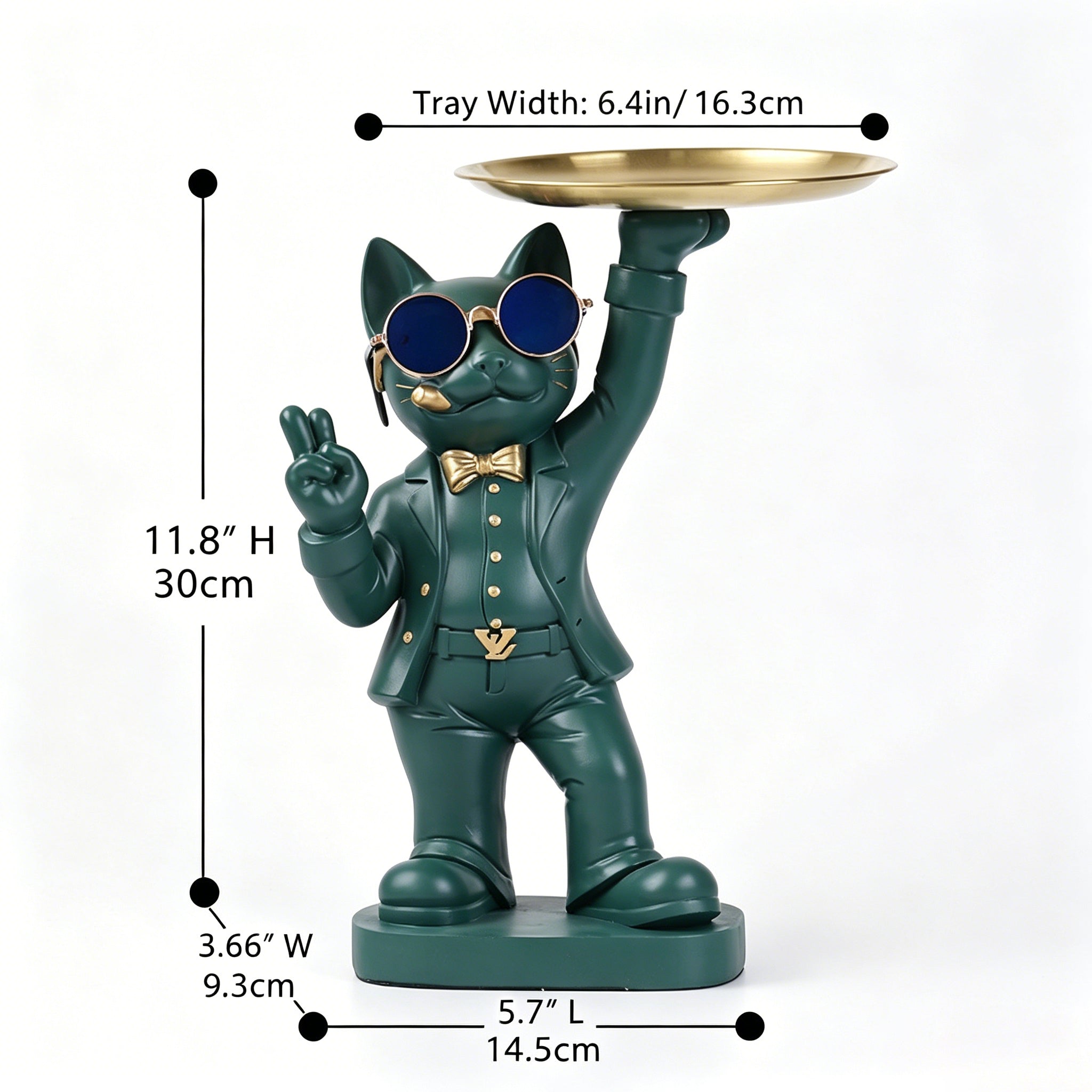 Cool Cat Sculpture Decor