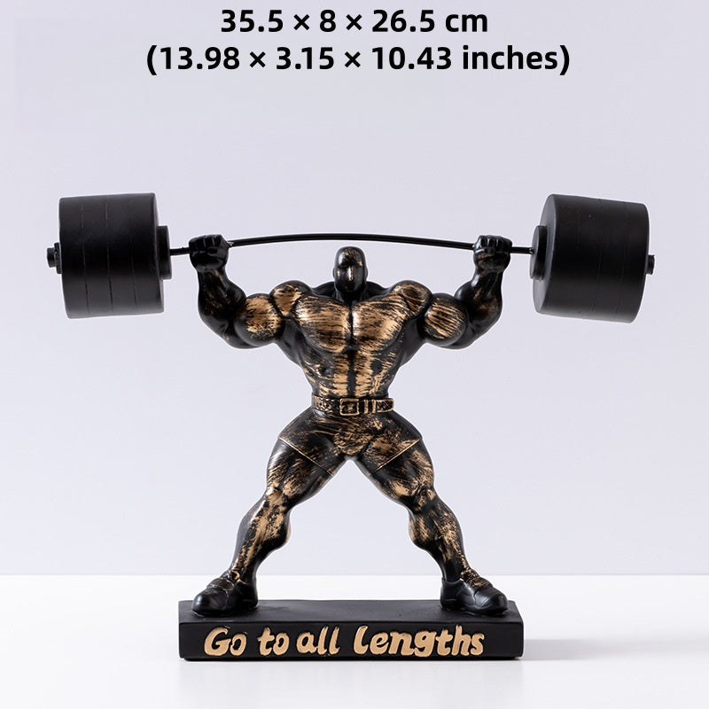Cold-cast copper toughness strongman