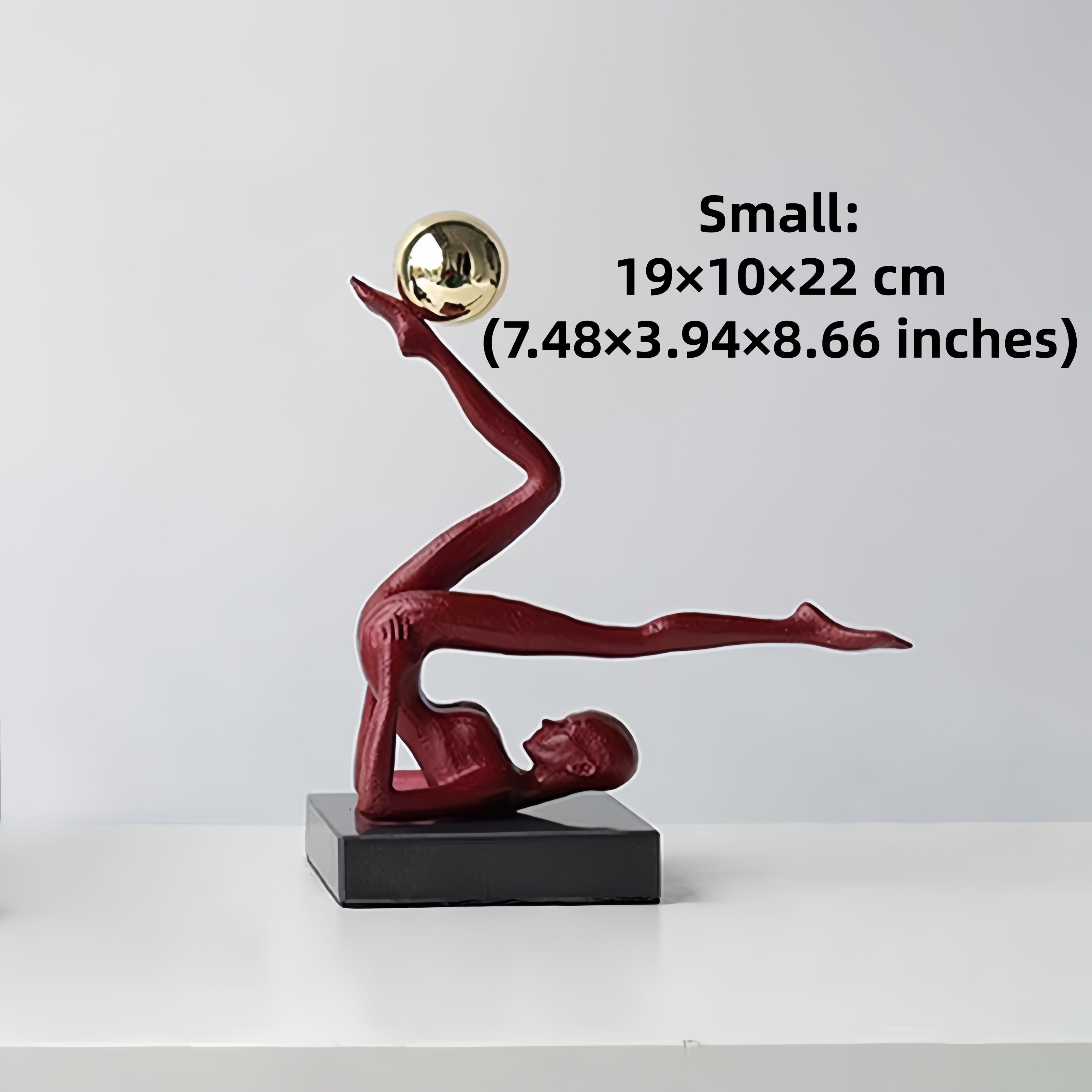 The Equilibrium - Handstand Figure Sculpture in Cast Iron