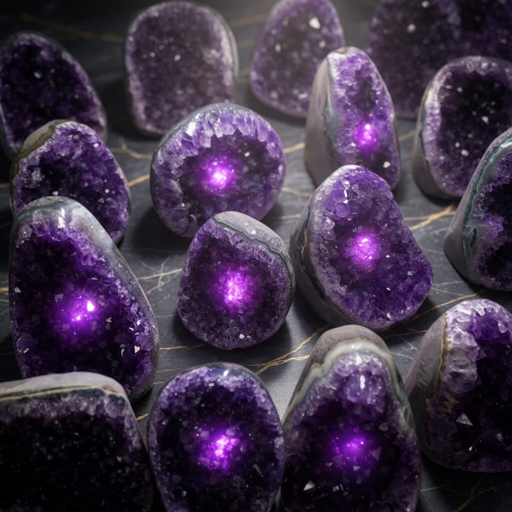Natural Amethyst Cluster —Natural Materials Infused with Spirituality